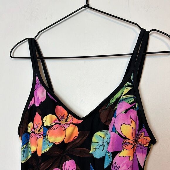 Miraclesuit Floral Tankini Top 10 - Picture 2 of 7